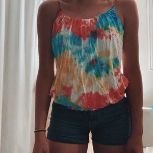 Old Navy tie-dye tank top